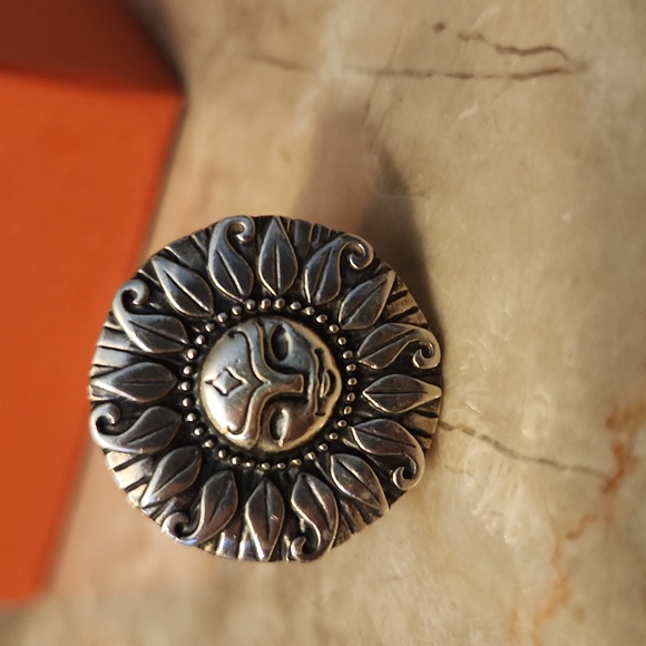 James Avery RETIRED  Silver "MY SUNSHINE" Ring - Picture 1 of 6